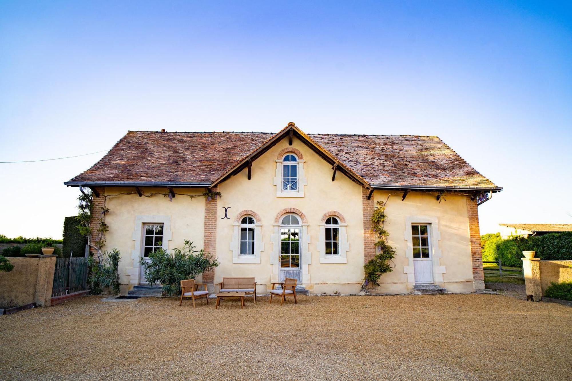 Hotel Haras De La Potardiere Crosmières Екстериор снимка