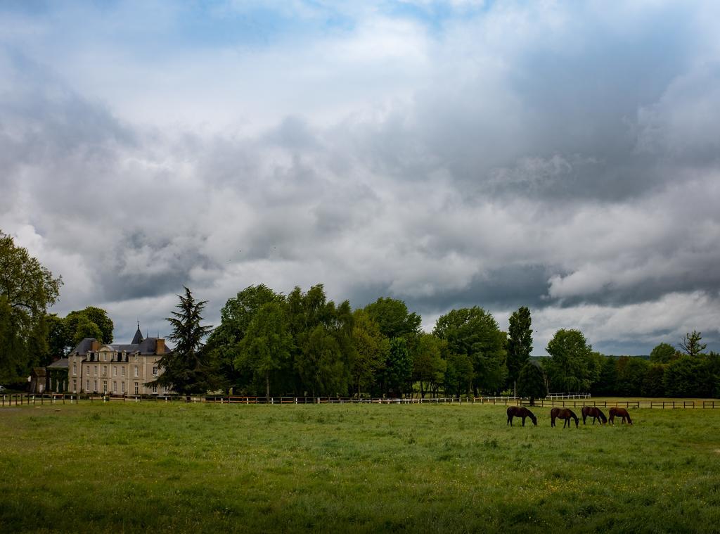 Hotel Haras De La Potardiere Crosmières Екстериор снимка